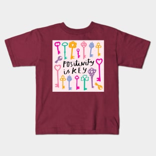 Positivity Key Kids T-Shirt